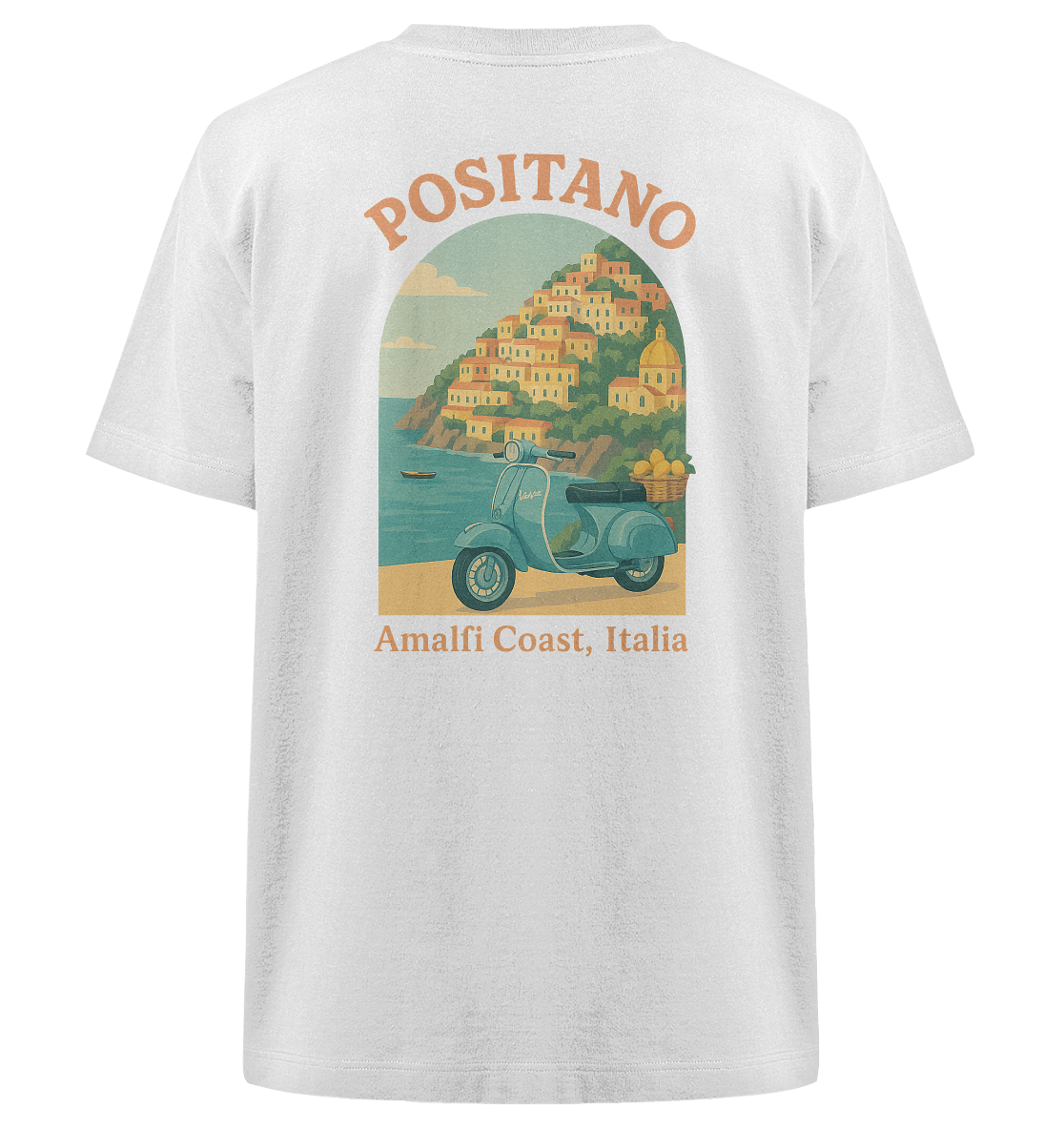 Destination Positano - Heavy Oversized Organic Shirt