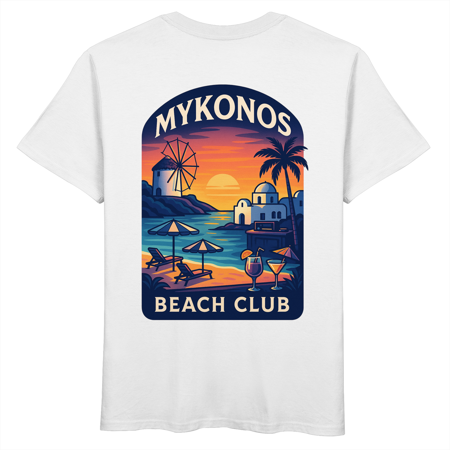 Destination Mykonos - Organic Basic Shirt