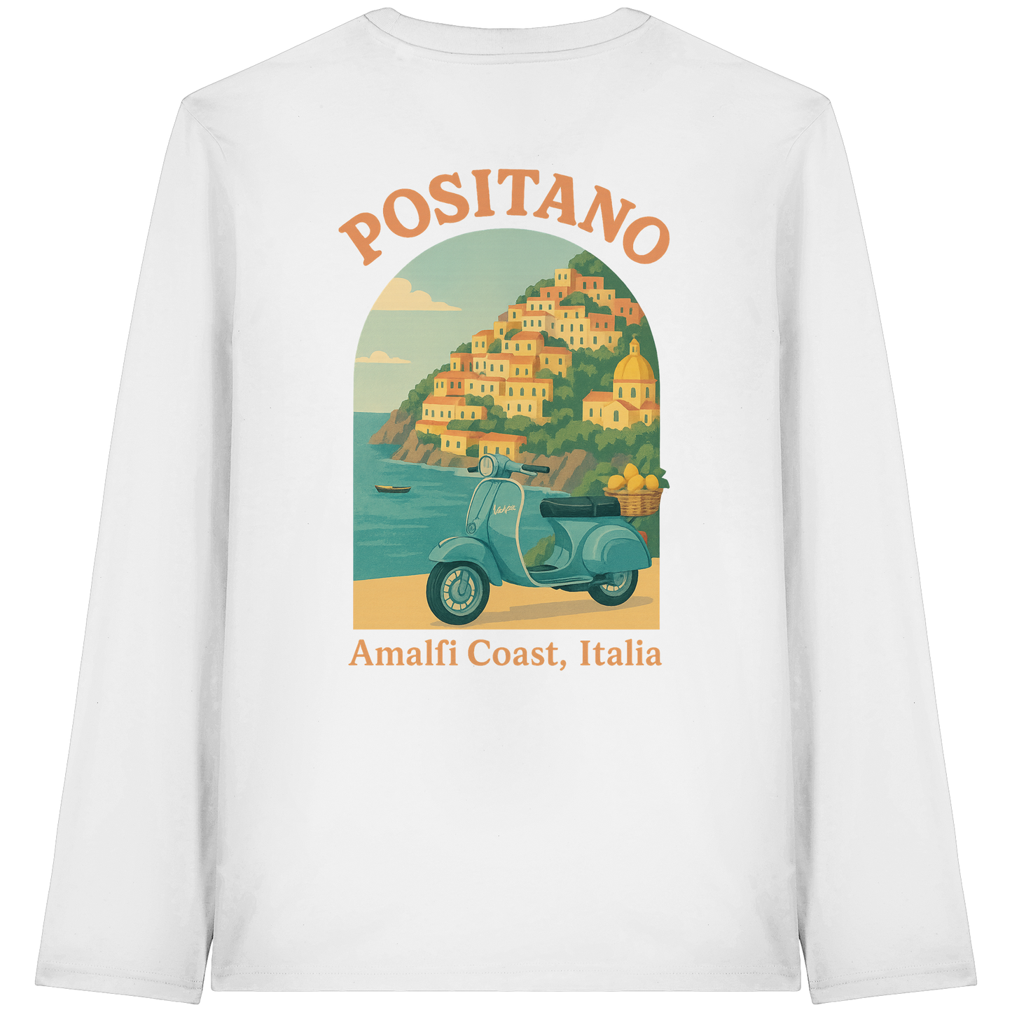 Destination Positano - Organic Longsleeve T-Shirt