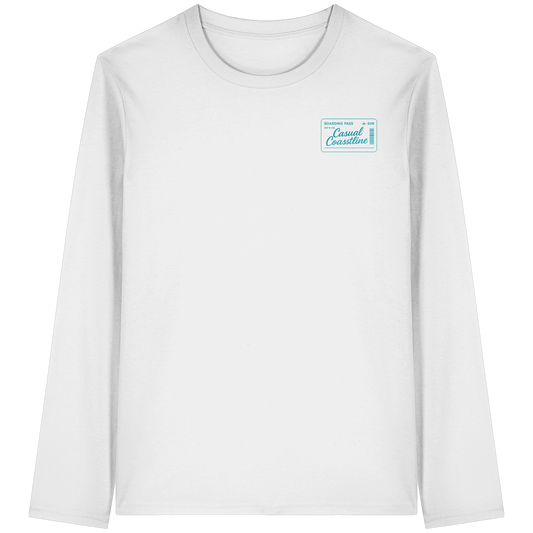 Destination Santorini - Organic Longsleeve T-Shirt